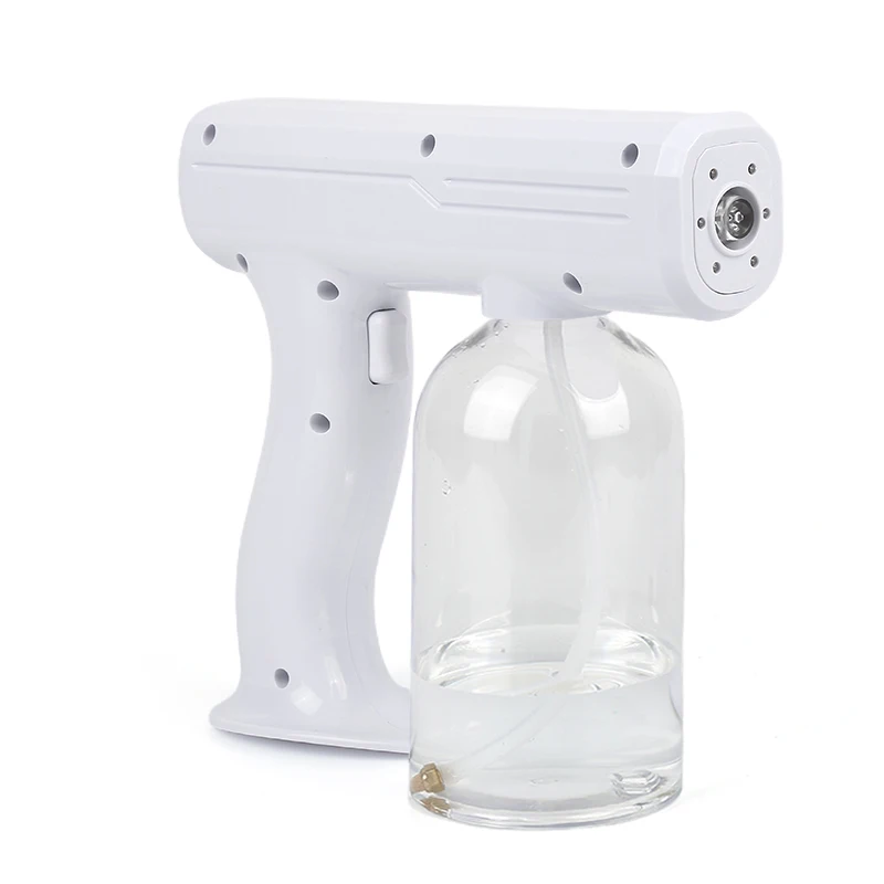 

800ML Nano Atomizer Sprayer Mist Disinfection Machine rechargeable Portable Steam Atomizer Spray Blue Light Wireless Steam