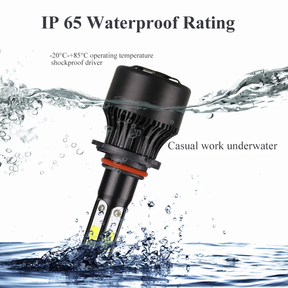 Светодиодная лампа Anmingpu 2x90 Вт 10000LM 9005 HB3 H4 H7 4 стороны H8 H9 H11 Led 9006 HB4 автомобильная