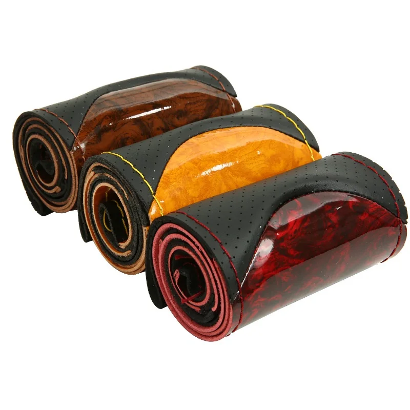 Чехол для руля ручной работы со стразами модный спортивный чехол из микрофибры и