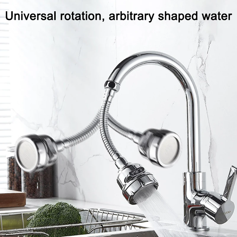 

Economical Super Water Saving 360 Rotate Kitchen Tap Splash Filter Nozzle 3 Modes Adjustment ds99