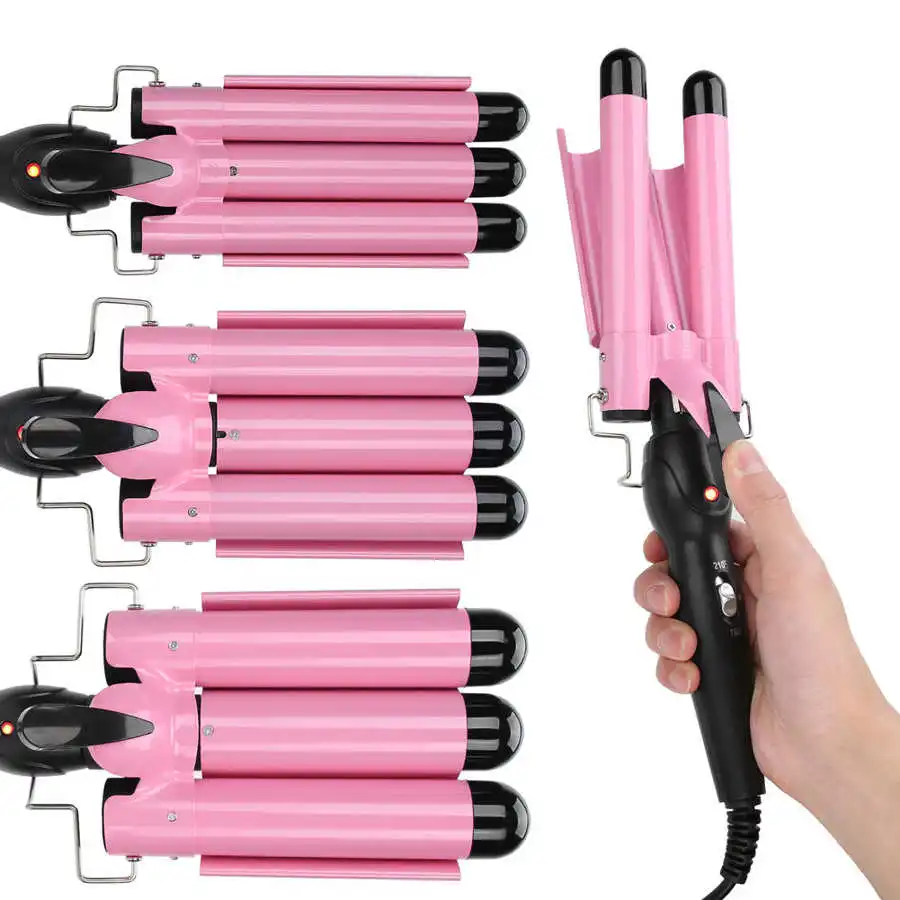 

Щипцы для завивки волос с 3 бочонками, 110-240 В