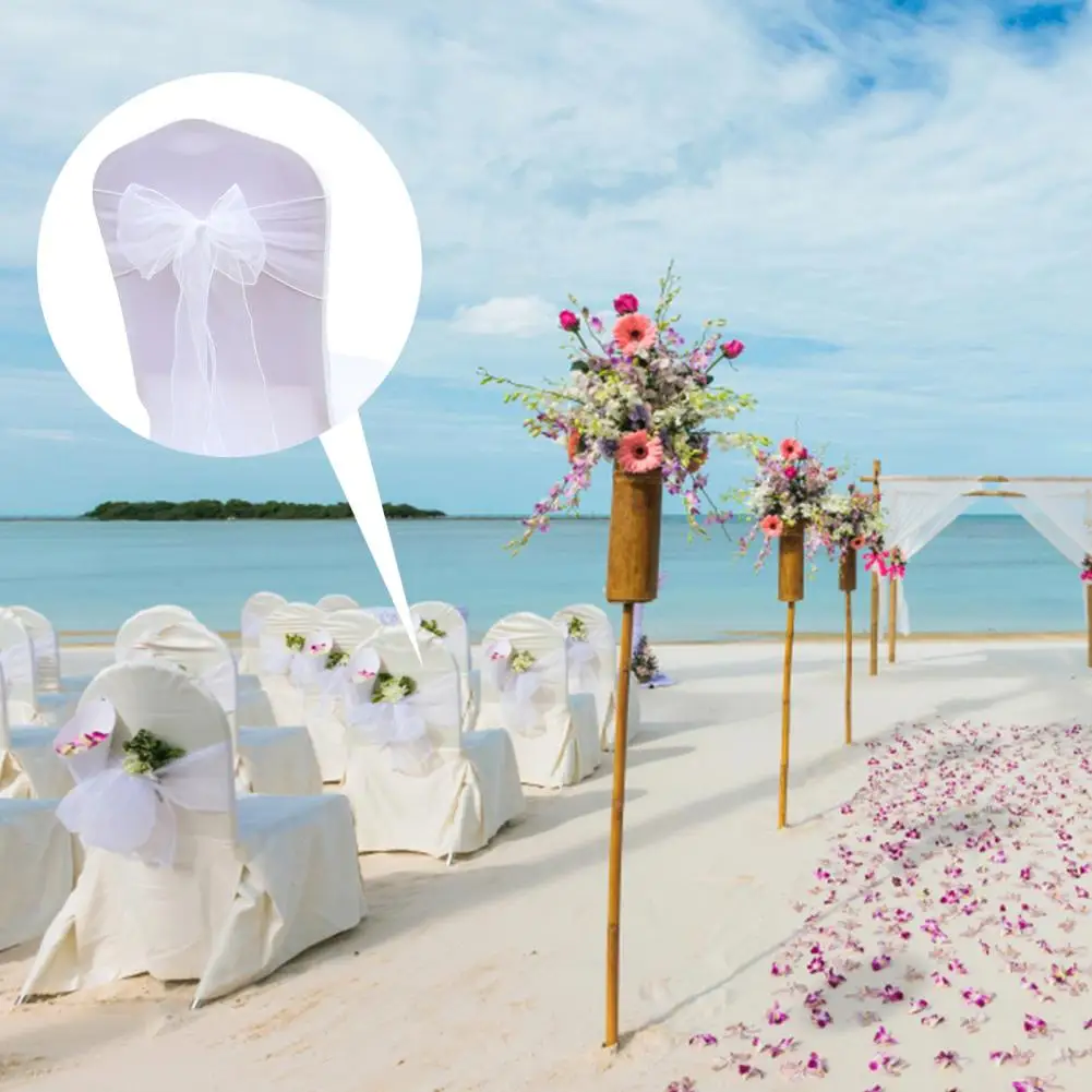 40 шт. износостойкие прочные украшения из органзы | Дом и сад