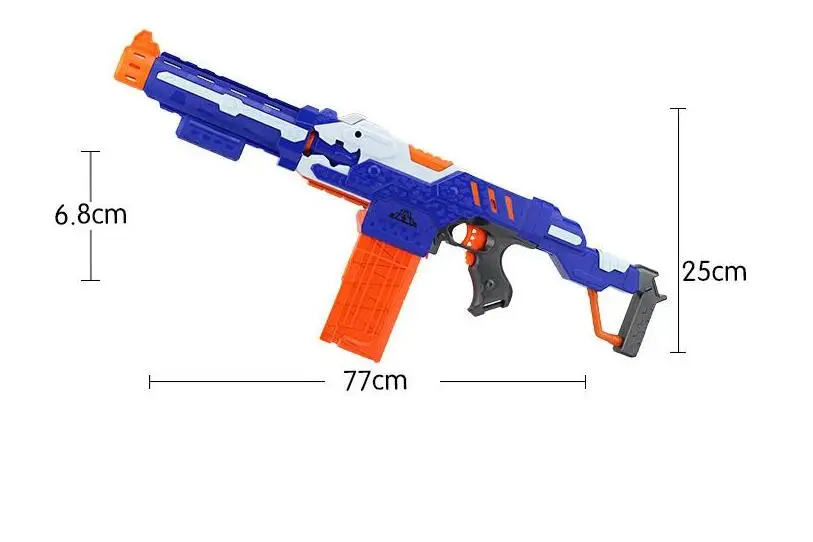 Игрушечный пистолет для Nerf дротики мягкие пули с отверстием в головке игрушка