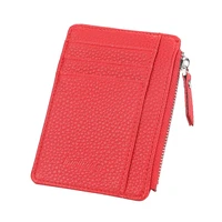 baellerry menwomen thin mini id card holders business credit card holder leather slim bank card case coin purse wallet unisex