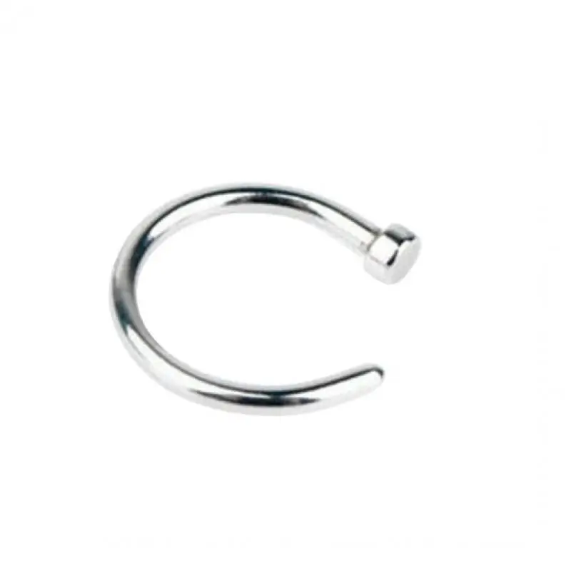 New Medical Titanium Punk Clip on Fake Piercing Body Nose Lip Rings Unisex Ring Women Septum Jewelry | Украшения и аксессуары