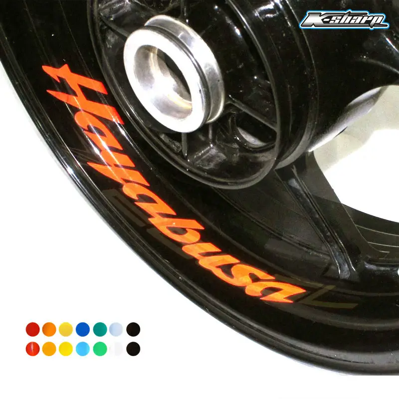 8 X пользовательские внутренние обода наклейки колеса Светоотражающие полосы