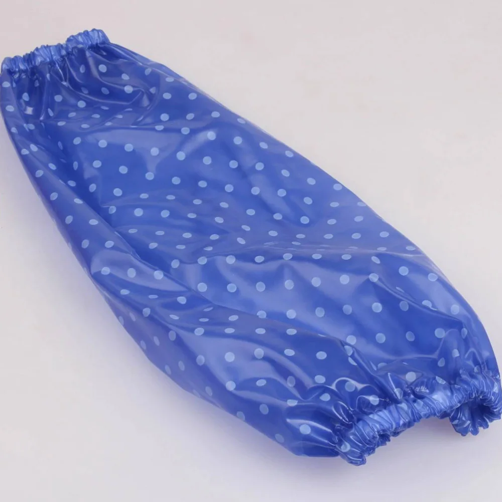 

PVC Apron Long Style Kitchen Apron Waterproof Apron Waterproof Oversleeve Apron (Red)