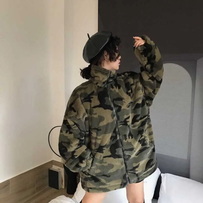 NiceMix Куртки Оверсайз с длинным рукавом Свободные Harajuku BF шикарные женские модные