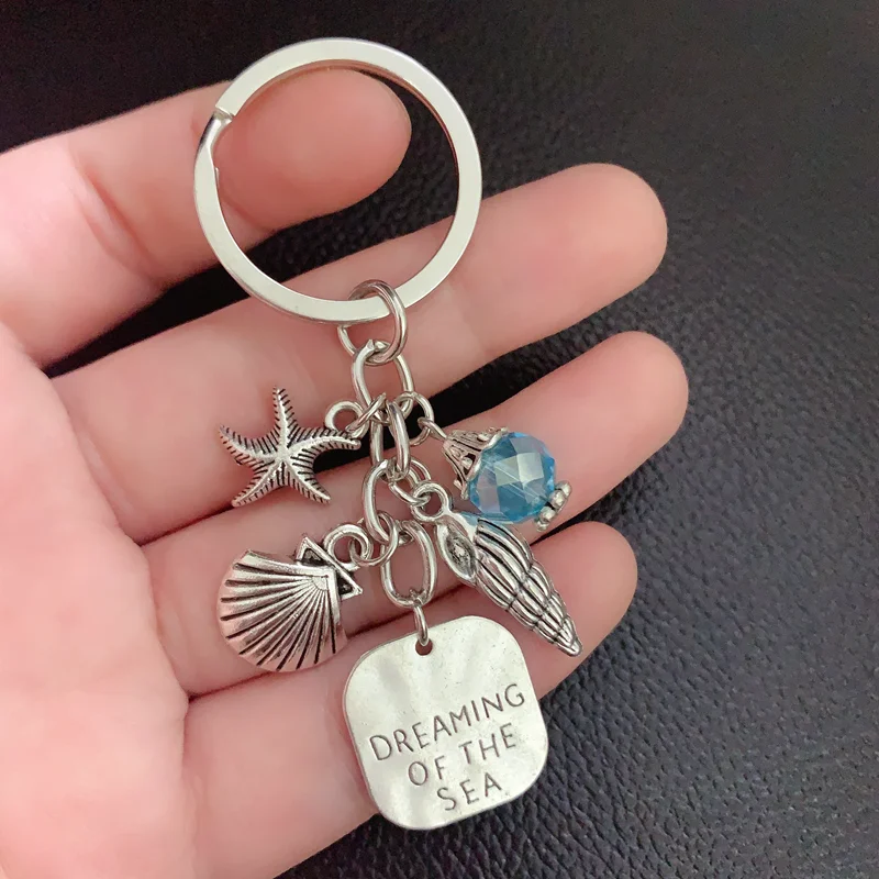 1 шт. брелок для ключей Морская звезда|Брелоки| |