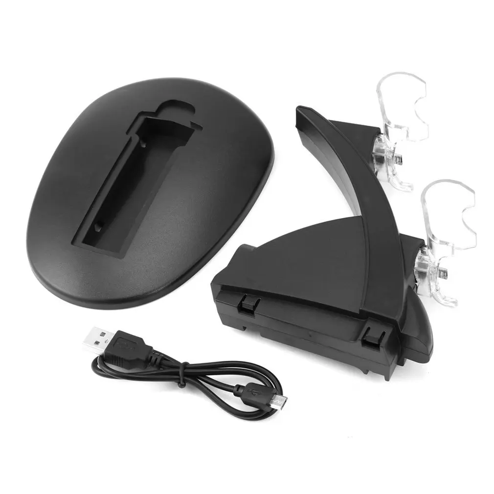 LED двойной USB зарядное устройство док станция крэдл для Sony Playstation 4 PS4 игровая