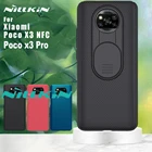 Защитный чехол для камеры NILLKIN для Xiaomi Poco X3 NFC, защитный чехол CamShield X3 NFC глобальная версия
