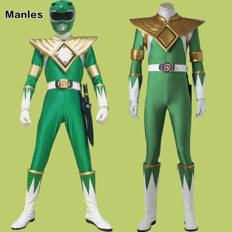 Костюм Дракона рейнджера бураи зеленый Ranger Zyuranger комбинезон свободный комбинезон для косплея Хэллоуин Взрослый зентай заказной бронежилет сапоги