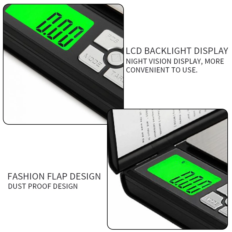 Мини цифровые весы карманные для ювелирных изделий медицина порошок Стерлинг