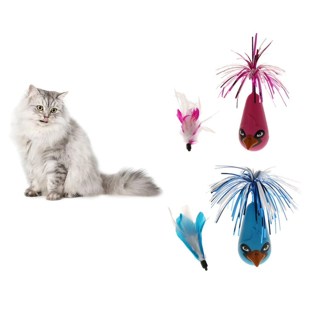 

Pet Cat Tumbler Chaser Toy Automatic Spinning Interactive Electronic Ball