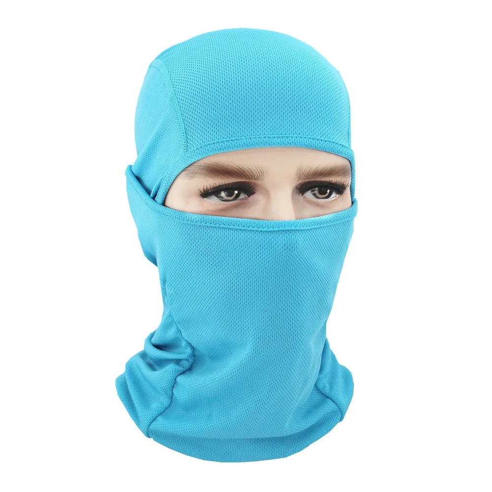

Unisex Breathable Balaclava Face Mask Motorcycle Quick Dry Skiing Bike Hat Sport Caps Full Cover Motocross Face Shield