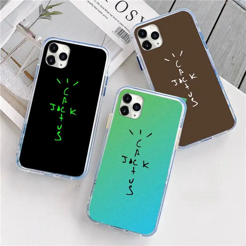 

cactus jack letter words Phone Case For iphone 12 5 5s 5c se 6 6s 7 8 plus x xs xr 11 pro max mini