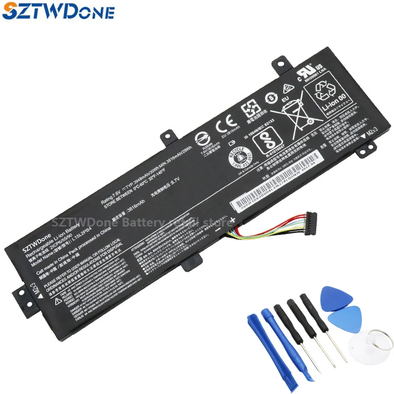 

SZTWDONE L15L2PB4 Laptop Battery for LENOVO IdeaPad 510-15ISK 310-15ISK 310-15IAP 310-15ABR L15L2PB5 L15M2PB5 L15C2PB5 L15M2PB3