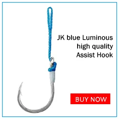 JK Рыбная ловля джиг Крючки 11/0 9/0 7/0 5/0 3/0 сверхмощный Assist крюк двойной двойные крючки рыболовный инструмент Крючки медленно Jingging