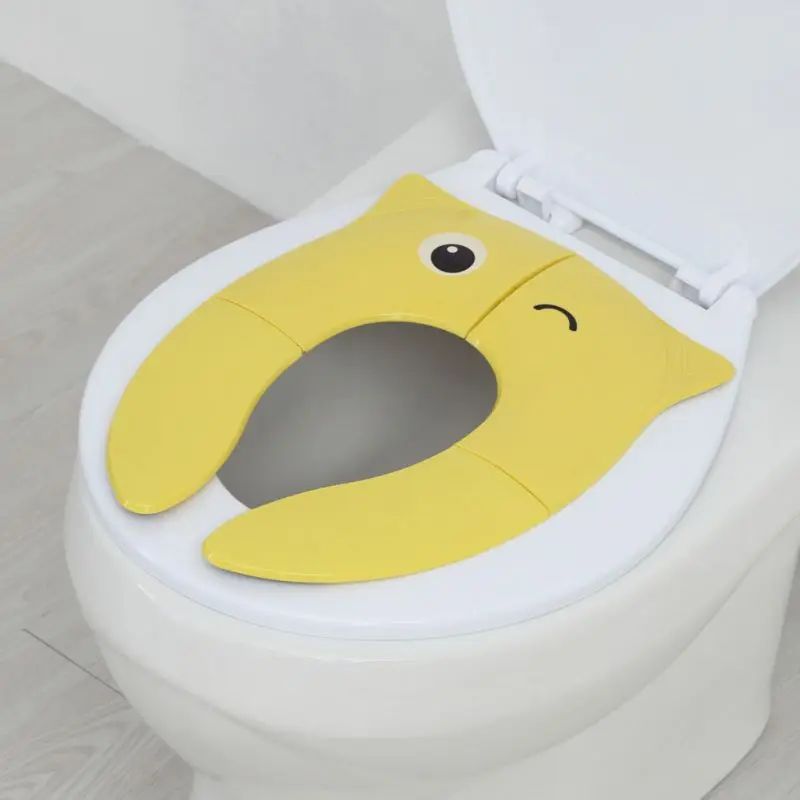 Нескользящее складное переносное учебное сиденье для горшков путешествий без