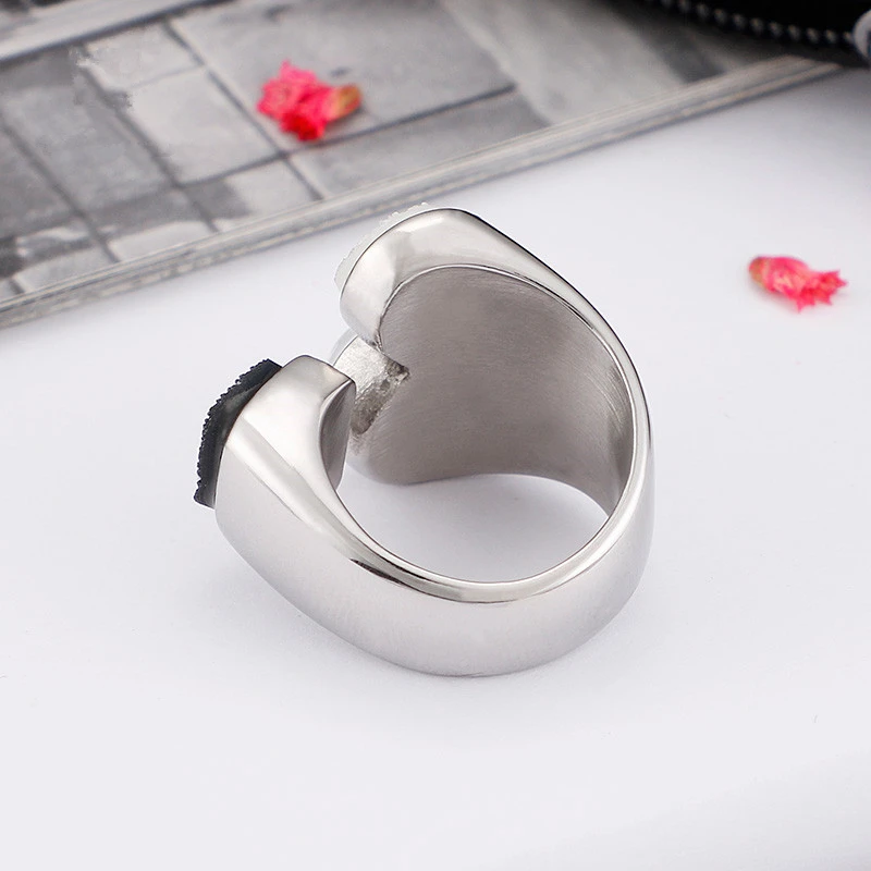Новое Элегантное кольцо ракушки Размер 7-10 из нержавеющей стали для женщин цвет 22