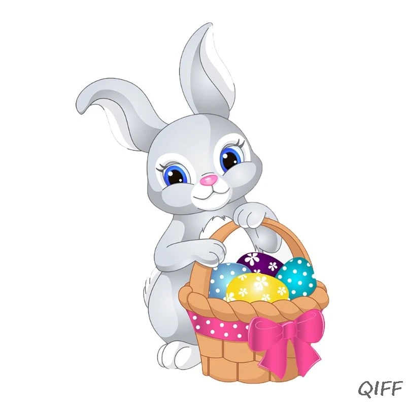 Пасхальный кролик корзина металлические режущие штампы Трафаретный Скрапбукинг