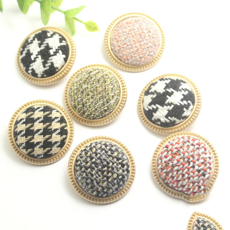 5 шт. 30 мм металлические кнопки для одежды Швейные аксессуары на одежде женские