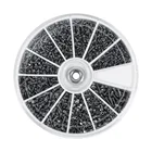 1 коробка (600 шт.) 12 видов небольших шурупы гайки набор ремонтных инструментов tornillos M1 M1.2 M1.4 M1.6 винт для часов glassate