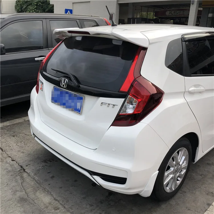 Спойлер для Honda fit jazz 2018-2019 RSDD АБС-пластик цветной задний спойлер автомобиля |