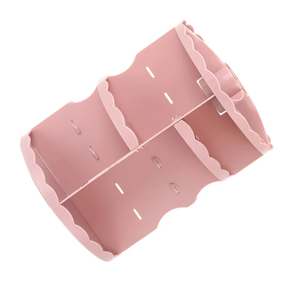 

1 Pcs Storage Box 360 Degrees Round Shape Rotating Cosmetics Shelf Display Skincare Lipstick Organizer Box Rack Christmas Gift
