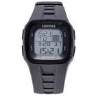 Shhors часы Для мужчин спортивные часы серый электронный клавишный инструмент Наручные часы Для мужчин светодиодные цифровые часы Reloj Hombre Relogios Masculino