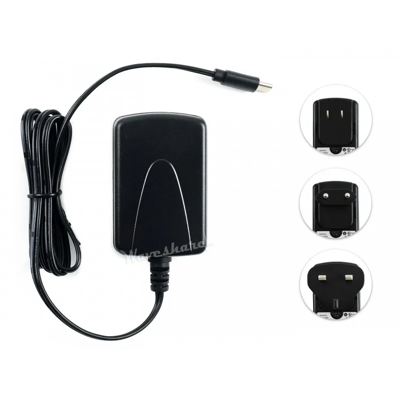 Высококачественный источник питания Raspberry Pi 4 USB-C 5 В/3 А с сертификацией