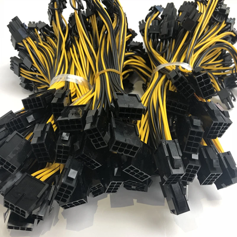 Кабель питания для процессора pci e/pci e 18AWG 20 см|Компьютерные кабели и разъемы| |
