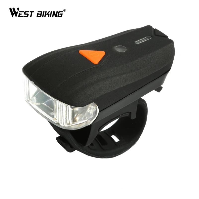 

WEST BIKING USB Rechargeable Bike Light Front Handlebar Cycling Led Battery Flashlight Torch Headlight Bicycle Accessories Light
