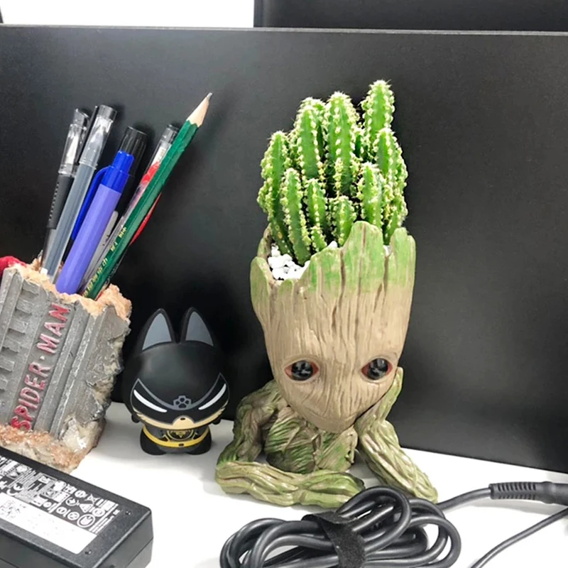 Домашние принадлежности миниатюрная модель креативные цветочные горшки Грут