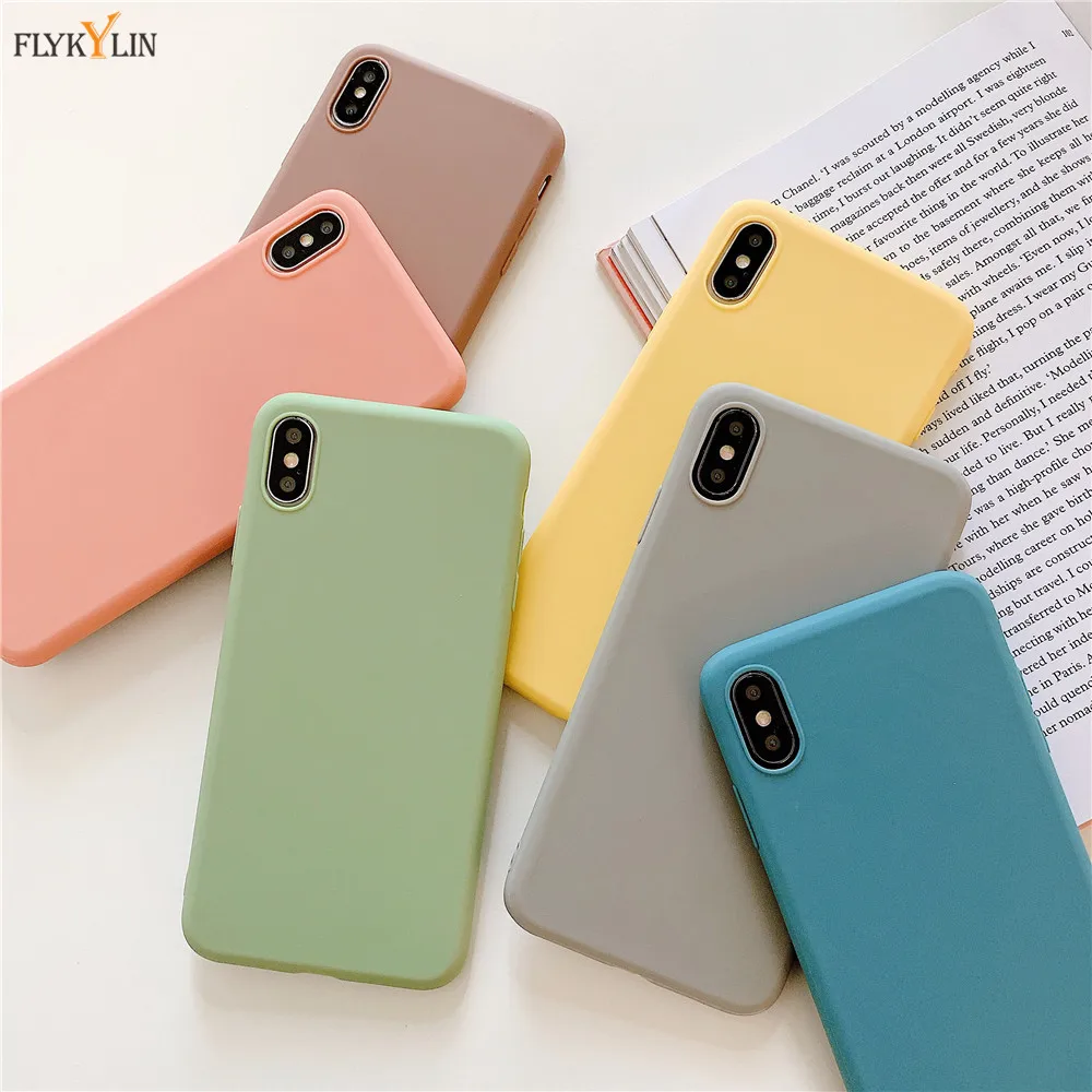 Силиконовый чехол для Xiaomi Redmi 7 7A из мягкого ТПУ задняя крышка 4A 4X 5 5A 6 6A Note 9 9S 8 T Pro