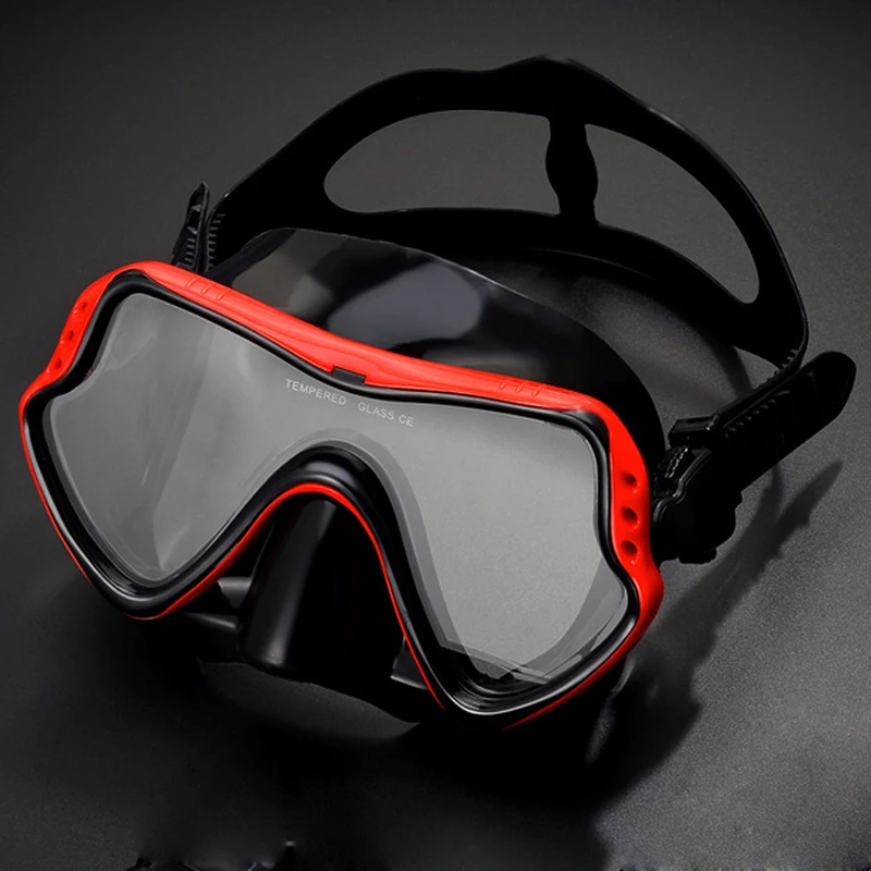 

Snorkeling Scuba Diving Mask free diving goggles Silicone Skirt Panoramic Dive Mask for Adults Swimming Fishing Snorkeling