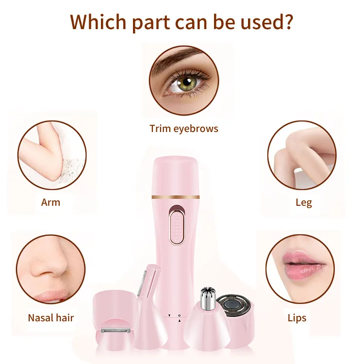 Бесплатная доставка Женская электробритва перезаряжаемая бритва женский