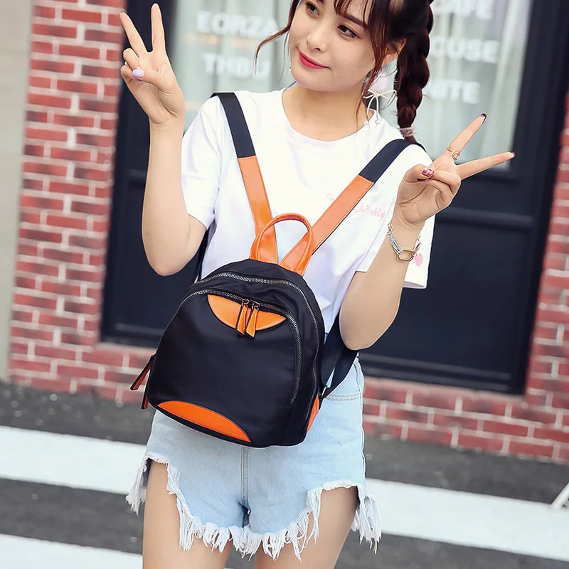 Модная куртка с надписью Mini Женский нейлоновый рюкзак для женщин повседневные