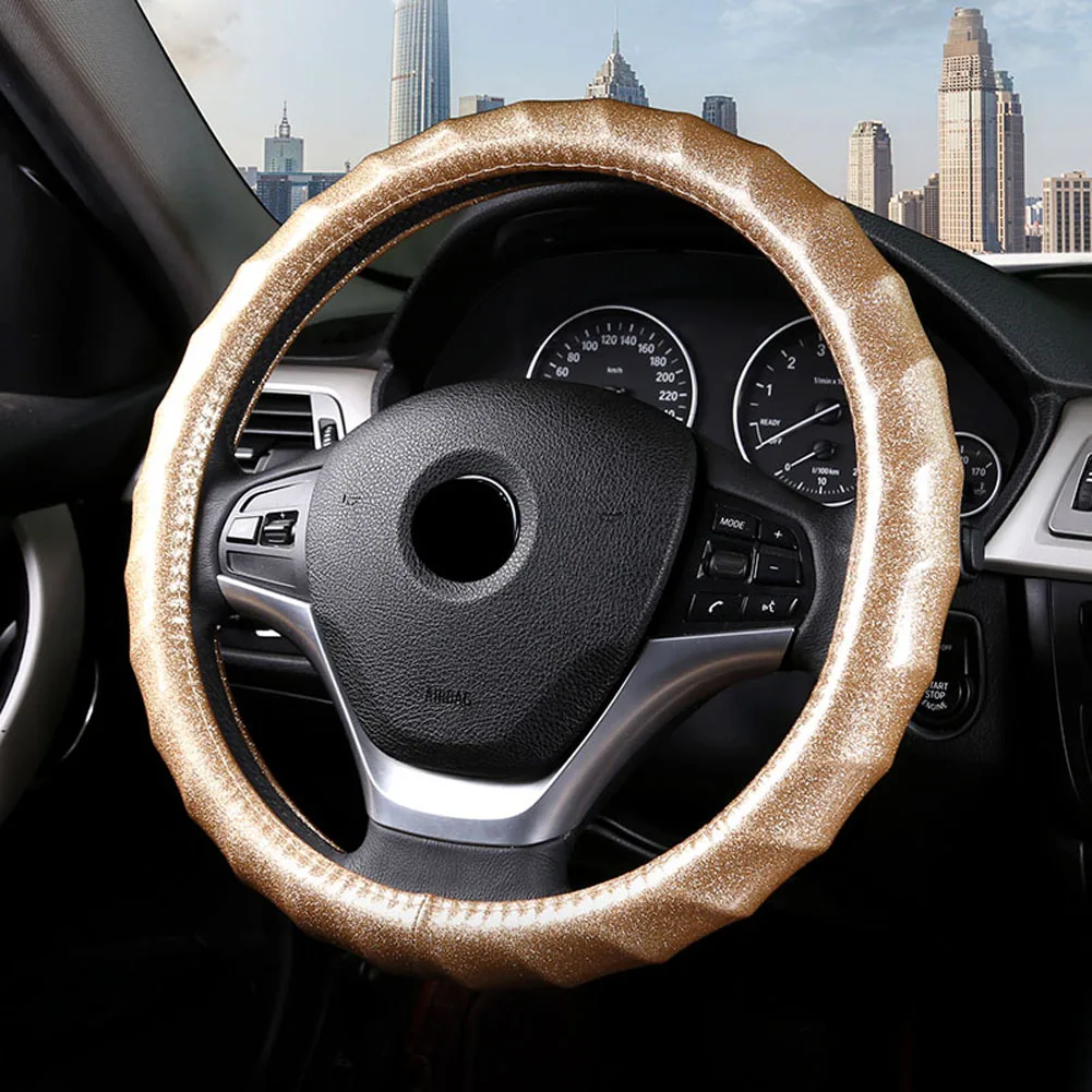 Новый автомобильный чехол на руль красивая женская летняя шикарная качающаяся