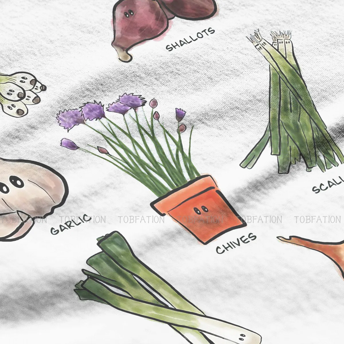 Футболки из 100% хлопка с изображением овощей Мужская футболка новая трендовая