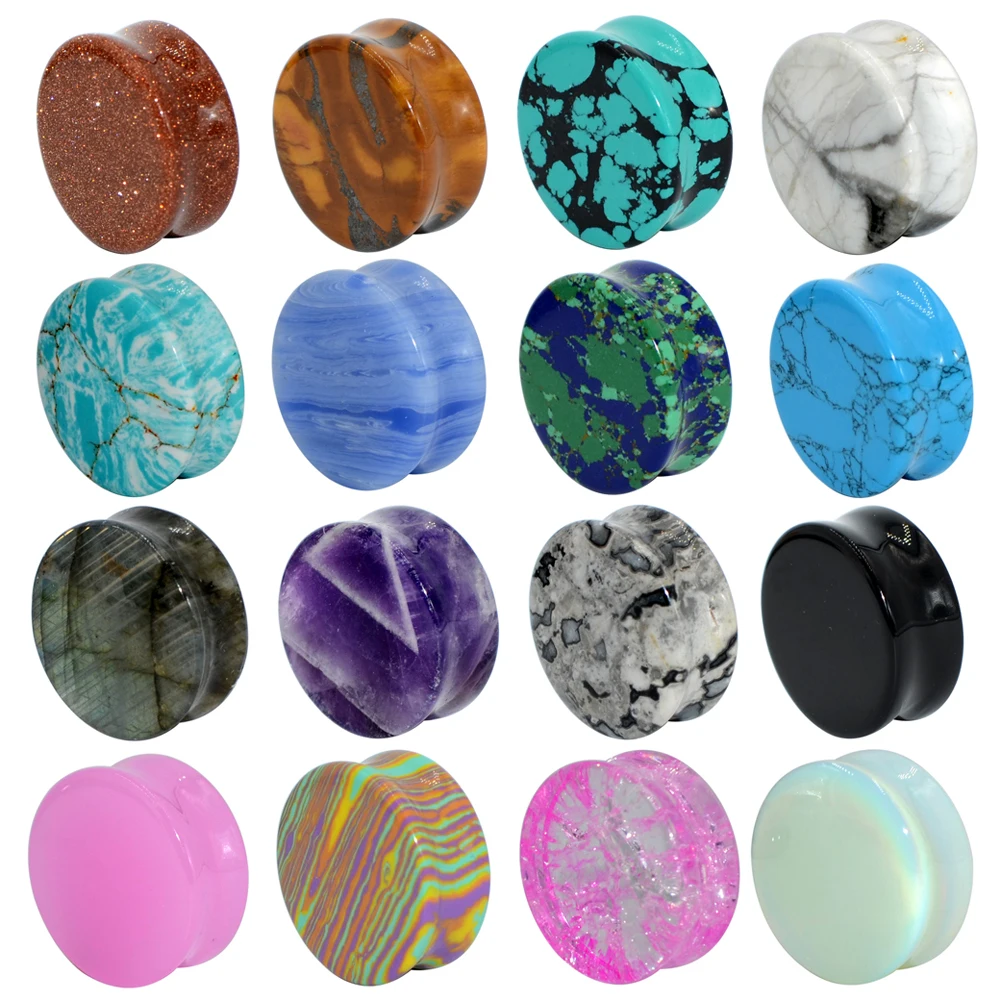 Пара туннелей Для Пирсинга Ушей Сережки для пирсинга в виде спирали носилки