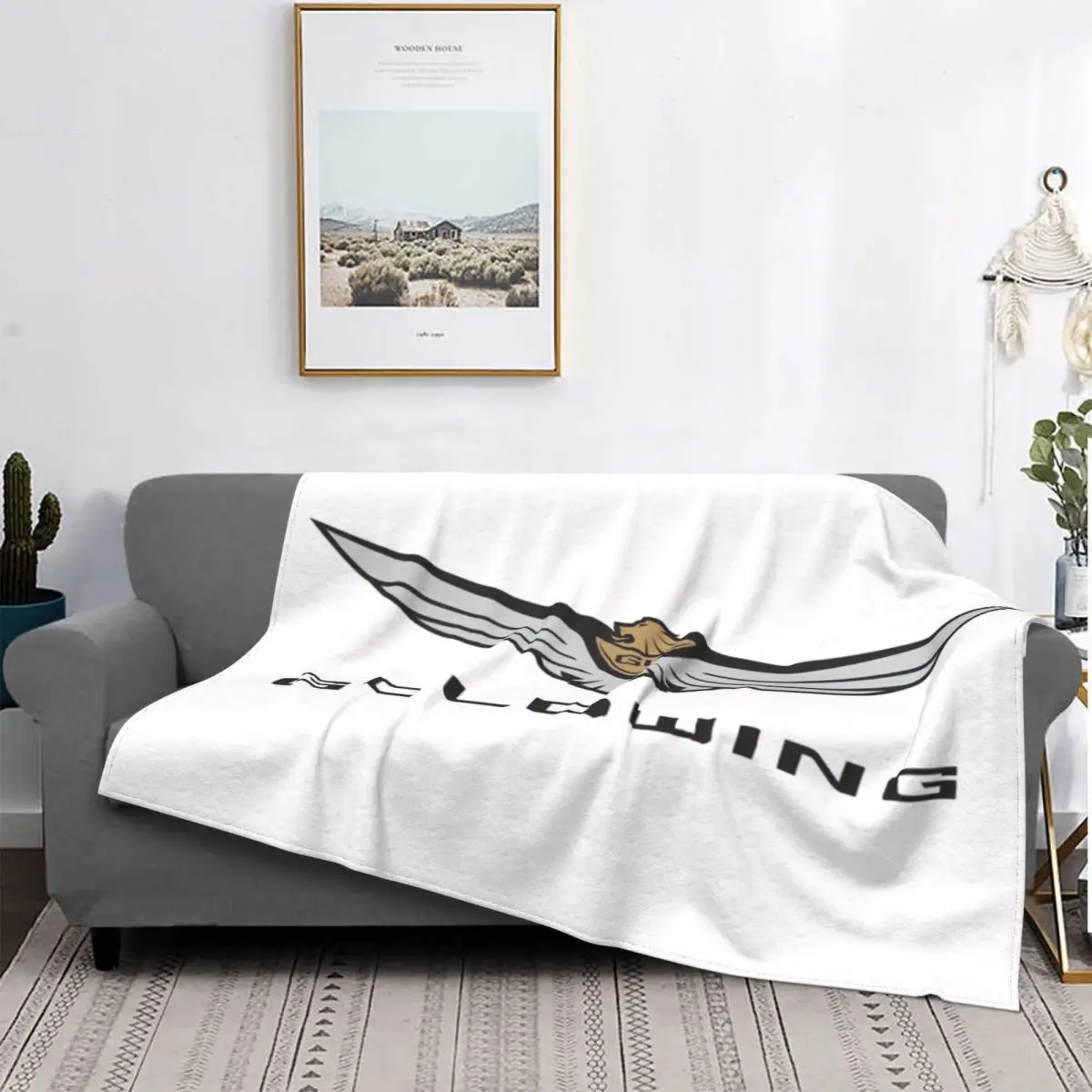 

Goldwing-colcha a cuadros Gl1800 698, Edredon para cama, manta Kawaii