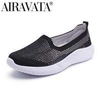 airavata womens fly weave casual outdoor light fashion cutout old beijing cloth shoes one step and mothers shoe 35 42