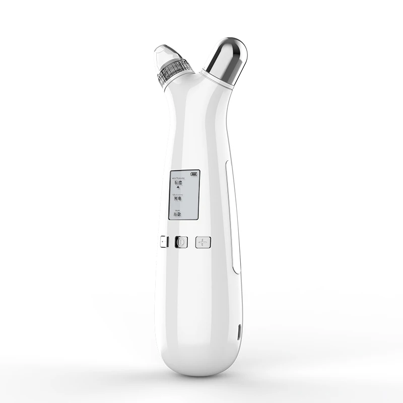 

2IN1 Face Beauty Massager + Blackhead Remover Electric Acne Removal Vacuum Suction Pore Cleaner Beauty Clean Skin Tool for Women