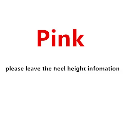 Pink M shoes B est high heels top quality - Color: Pink