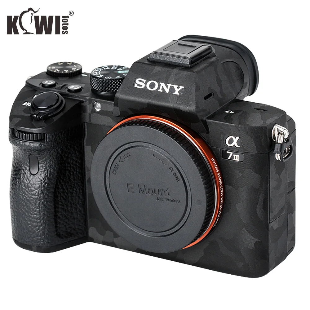 Анти-Царапины Камера тела кожного покрова Защитная пленка для sony A7III A7RIII A7 III A7R III A7M3 A7RM3 A7R3 3M Стикеры тень черный