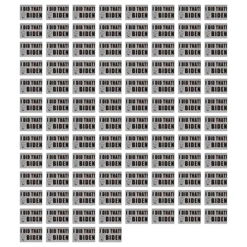 

100 Pieces Biden Novelty Stickers Creative Biden I Did That Stickers High Viscosity Not Easy To Fall Off Perfect Paper Stick