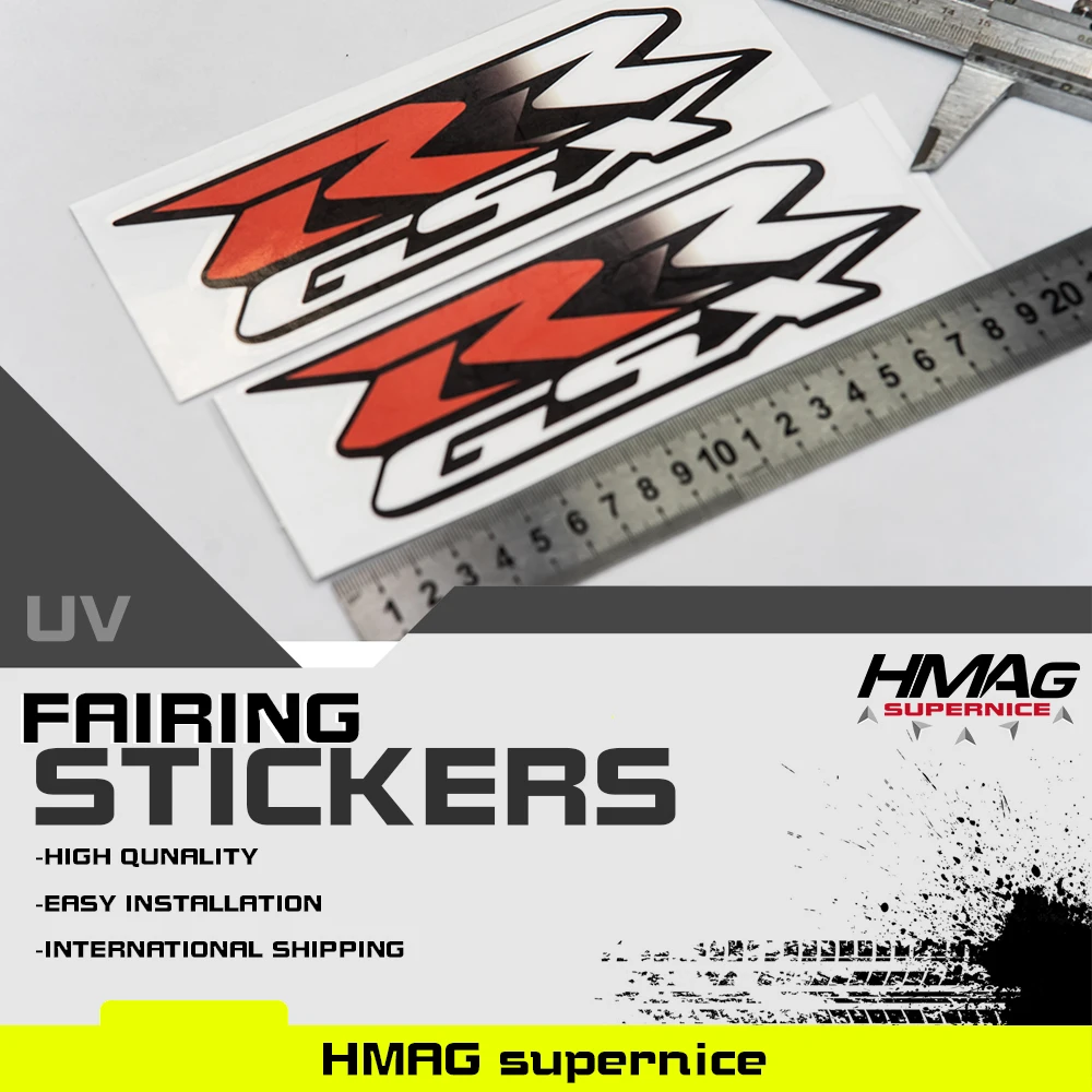 

Для Suzuki GSXRR GSX RR обтекатель Верхний обтекатель наклейки стикер s 3M наклейка 1 пара