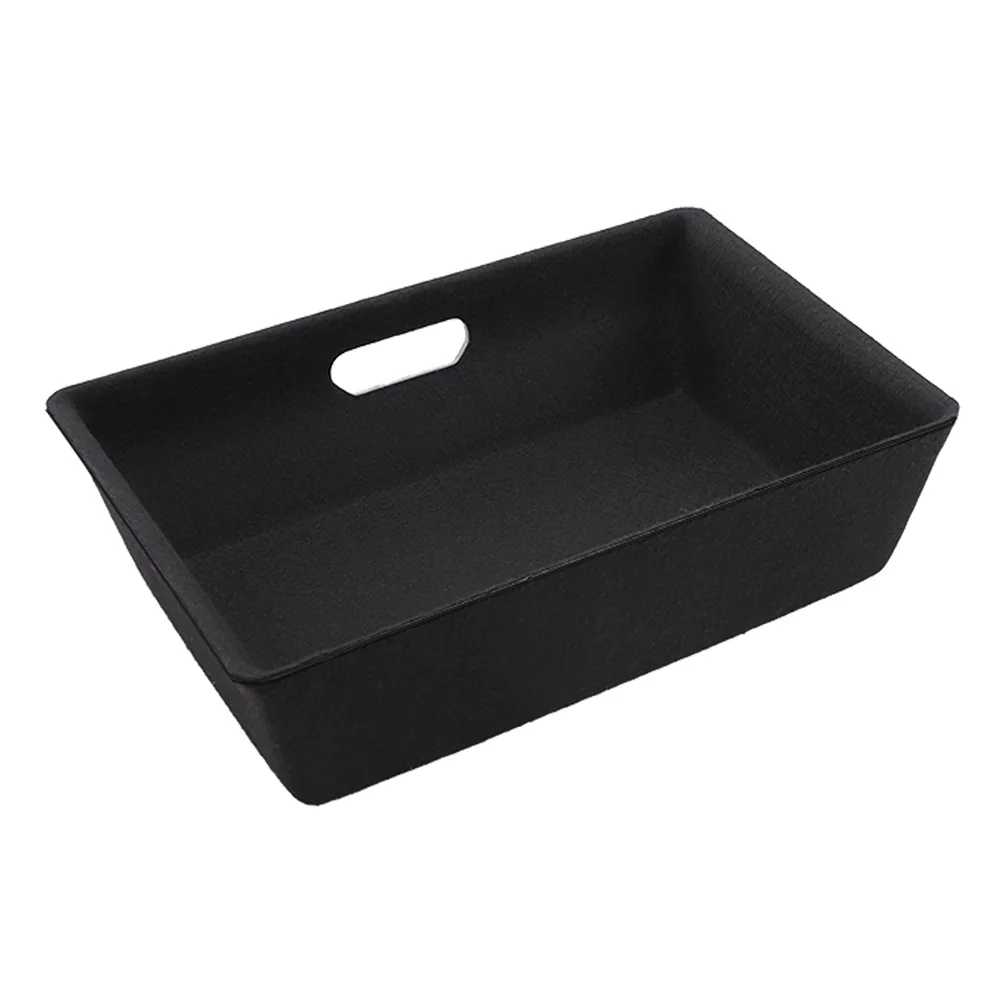 

Car Under Seat Storage Box Holder Rear Back Seat Organizers Container Tray Auto Interior Accessories For Tesla Model Y 2021