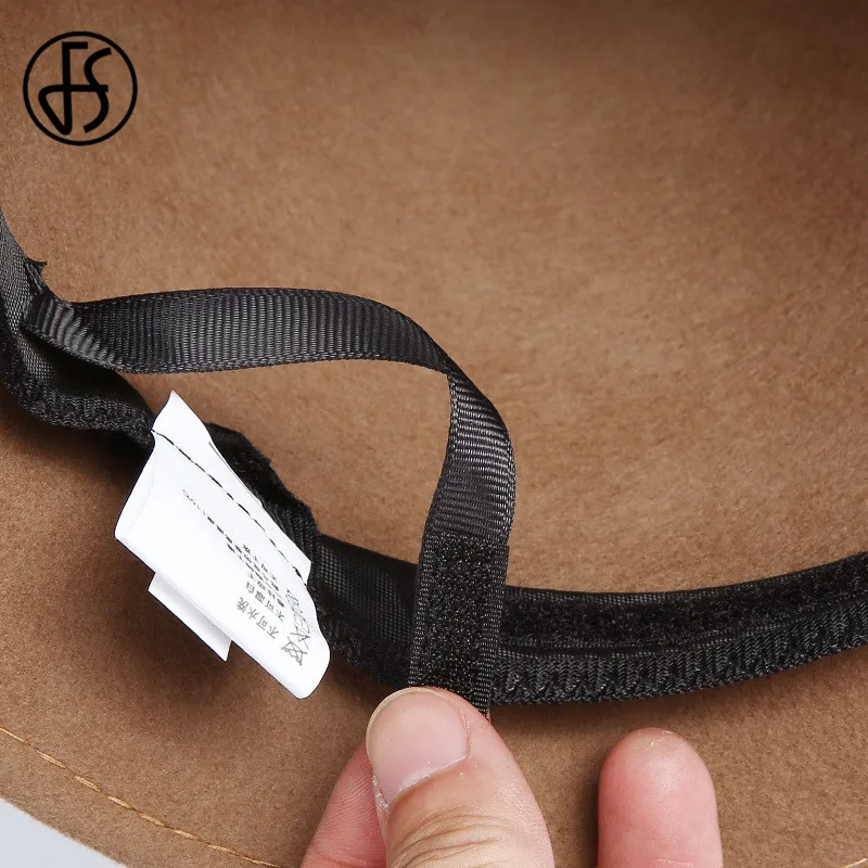 Женская винтажная фетровая шляпка Колокол FS шерстяная котелок с бантом мягкими